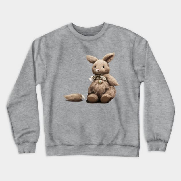 Teddy rabbit without a hand. Palm angels Crewneck Sweatshirt by xlhombat